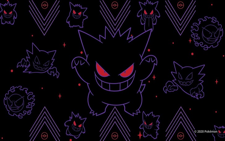 Fundo roxo outro Gengar